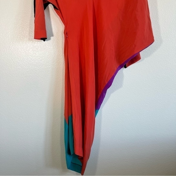 Etro Abstract Color Blocked dress Italy 42 US 10 - Picture 8 of 8